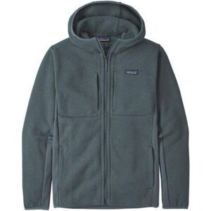 Patagonia Men's lightweight better sweater, hooded jacket, blue/gray size XL